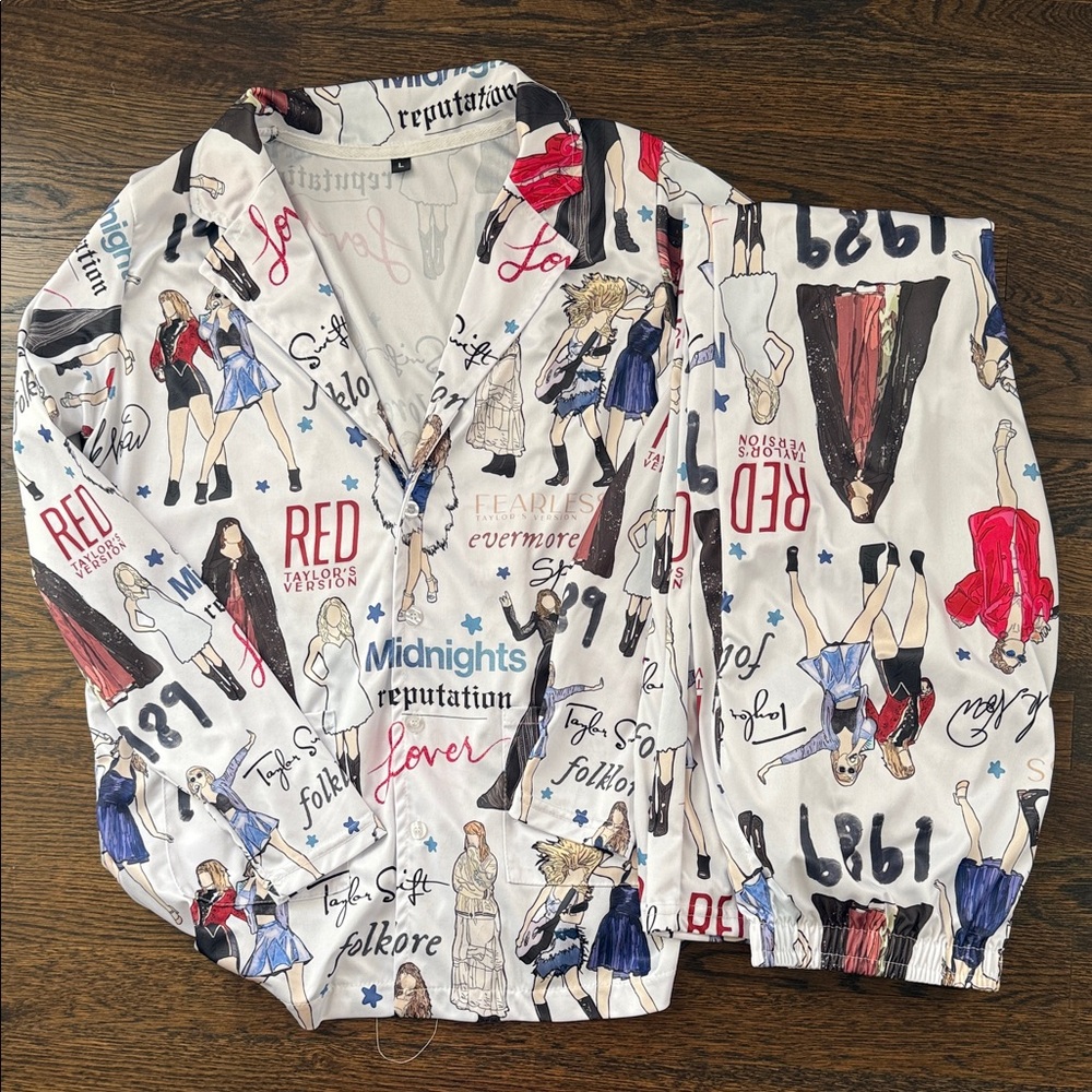 Taylor Swift Eras Pajama Set